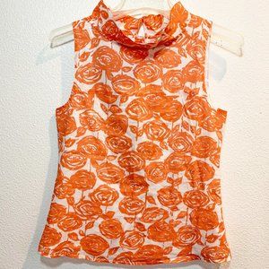 J.Crew Sleeveless Floral Tank Size 4